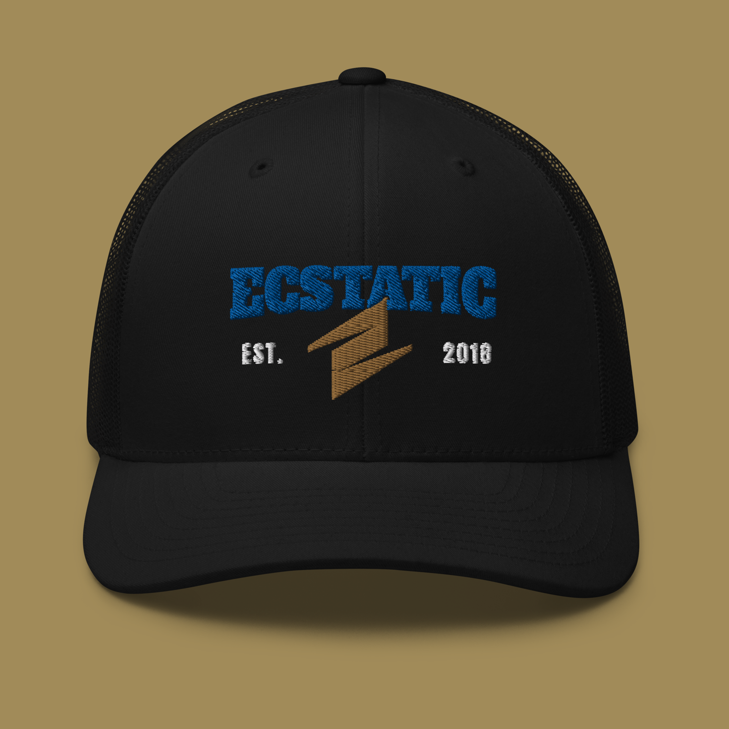 ECSTATIC The Trucker Cap - Black